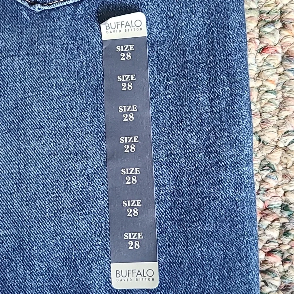 BUFFALO DAVID BITTON BRAND WOMEN'S BLUE JEANS SIZE 28 - Picture 15 of 16
